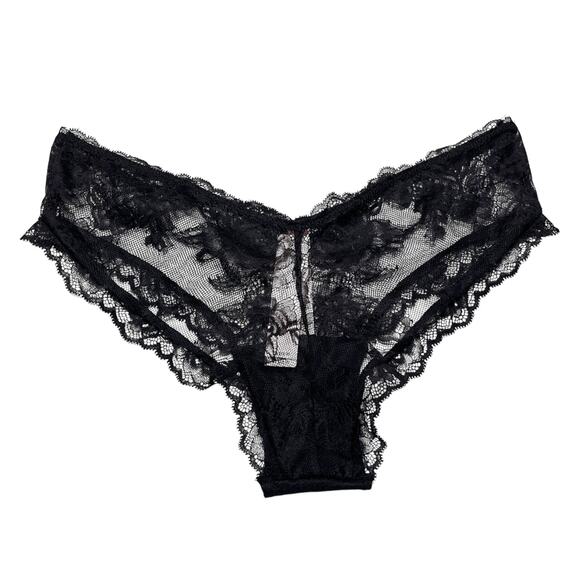 Victoria's Secret Very Sexy Rose Lace High-Leg Cheeky Panty Size Medium - Picture 1 of 3